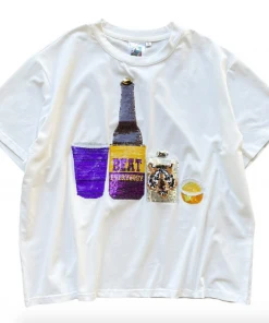Queen Of Sparkles Let's Geaux Drink Tee