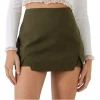 Wanderlust By Abby NEW Cut Out Mini Skort