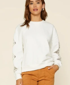 Wanderlust By Abby Samantha Crochet Knit Top NEW