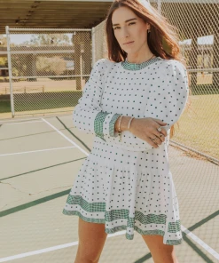 Queen Of Sparkles Green Rhinestone Dress