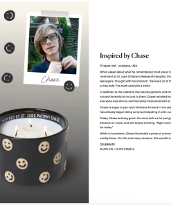 Wanderlust By Abby St. Jude Giveback Candle NEW