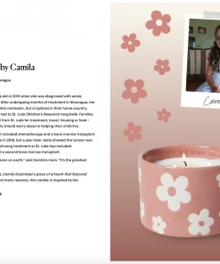 Wanderlust By Abby St. Jude Giveback Candle NEW