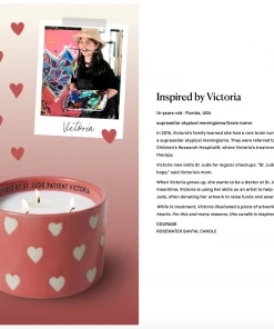 Wanderlust By Abby St. Jude Giveback Candle NEW