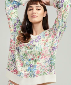 Wanderlust By Abby NEW Wildfox Tuscan Bouquet Pullover
