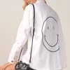 Wanderlust By Abby NEW Smiley Face Shacket