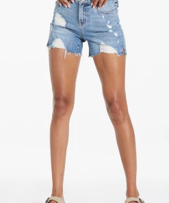 Wanderlust By Abby Gigi Denim Jean Shorts NEW