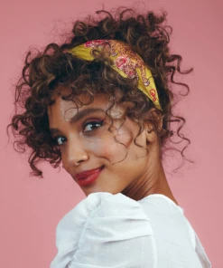 Wanderlust By Abby Embroidered Climbing Leopard Headband NEW