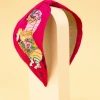 Wanderlust By Abby NEW Embroidered Zebra Carnival Headband