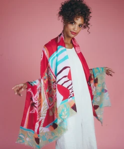 Wanderlust By Abby NEW Zebra Print Carnival Scarf