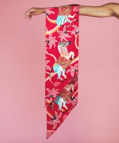 Wanderlust By Abby Zebra Carnival Neck Scarf