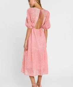 Wanderlust By Abby NEW Floral Embellishment Maxi Dress