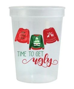 Wanderlust By Abby Time To Get Ugly Cups NEW