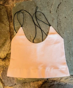 Wanderlust By Abby Seamless Ribbed Elastic Spaghetti Brami