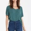 Wanderlust By Abby Taylor Relaxed V-neck