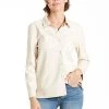 Wanderlust By Abby Nola Long Sleeve Button Up Top