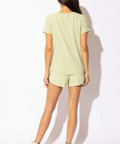 Wanderlust By Abby Pistachio Canyon Shorts