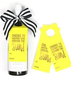 Wanderlust By Abby NEW Wine Tags - A Wine And Spirits Gift Kit