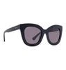 Diff Eyewear NOEMI - BLACK AND GREY LENS POLARIZED Sunglasses