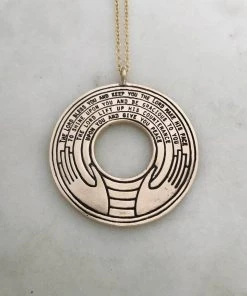 Mimosa Handcrafted Mimosa Aaronic Blessing Necklace