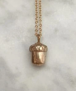 Mimosa Handcrafted JEWELRY Mimosa Acorn Necklace