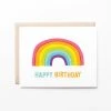Wanderlust By Abby Rainbow Birthday Card NEW