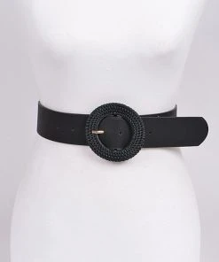 Wanderlust By Abby Braided Swirl Buckle Belt