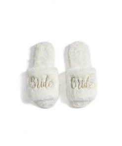 Wanderlust By Abby Bride Slippers NEW