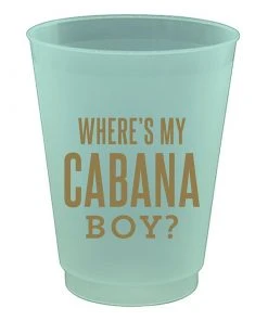Slant NEW Where's My Cabana Boy Party Cups