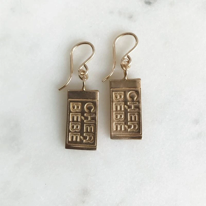 Mimosa Handcrafted Mimosa Cher Bebe Earrings 3 Mimosa Handcrafted Mimosa Cher Bebe Earrings