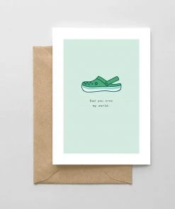 Wanderlust By Abby "Dad You Croc My World" Card NEW