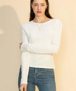 Wanderlust By Abby Long Sleeve Crew Neck NEW