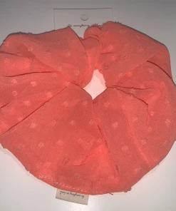Wanderlust By Abby Giant Coral Scrunchie NEW