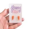 Wanderlust By Abby Carrot Stud Earrings NEW
