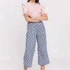 Wanderlust By Abby Dot Print Pleated Pants