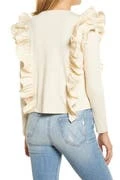 Wanderlust By Abby Ruffle Detailed Long Sleeve