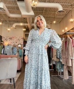 Wanderlust By Abby Blue Fleur Print Dress