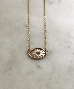 Mimosa Handcrafted Mimosa Eye Necklace