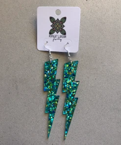 Wanderlust By Abby Lightning Earrings NEW