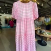 Wanderlust By Abby NEW Gingham Print Midi Dress