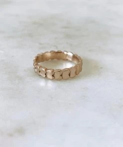 Wanderlust By Abby Mimosa Handcrafted Petite Heart To Heart Ring JEWELRY