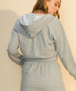 Wanderlust By Abby Zipper Hoodie Crop Jacket 5 Wanderlust By Abby Zipper Hoodie Crop Jacket