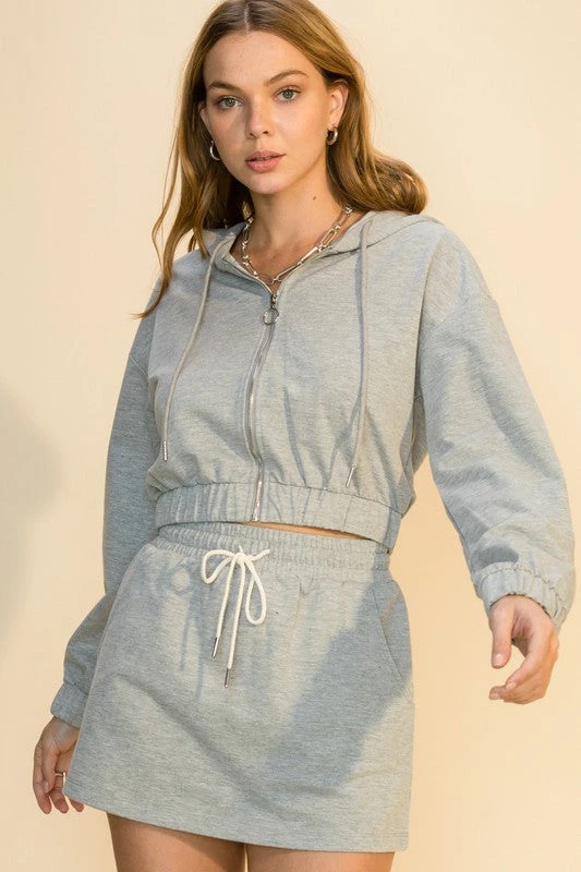 Wanderlust By Abby Zipper Hoodie Crop Jacket 3 Wanderlust By Abby Zipper Hoodie Crop Jacket