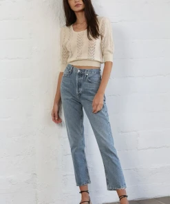 Wanderlust By Abby Sweater Jacquard Top