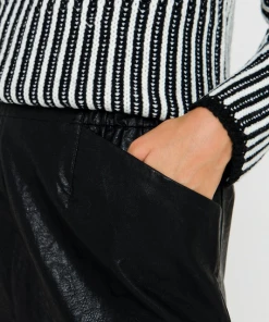 Wanderlust By Abby Faux Leather Mini Skirt