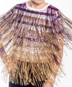 Queen Of Sparkles Fringe Tee CLOTHING