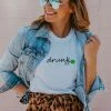 Wanderlust By Abby Drunk AF Tee NEW