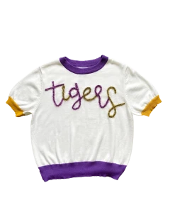 Queen Of Sparkles Tigers Tee CLOTHING