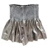 Queen Of Sparkles Black/Silver Swing Shorts NEW