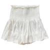 NEW Queen Of Sparkles White Pleat Swing Shorts