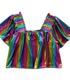 Queen Of Sparkles Rainbow Top SALE